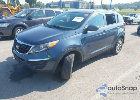 2016 Kia Sportage Lx из США, поврежденный, VIN KNDPB3AC8G7799028